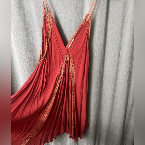 Rust Boho Dress - Picture 2 of 4